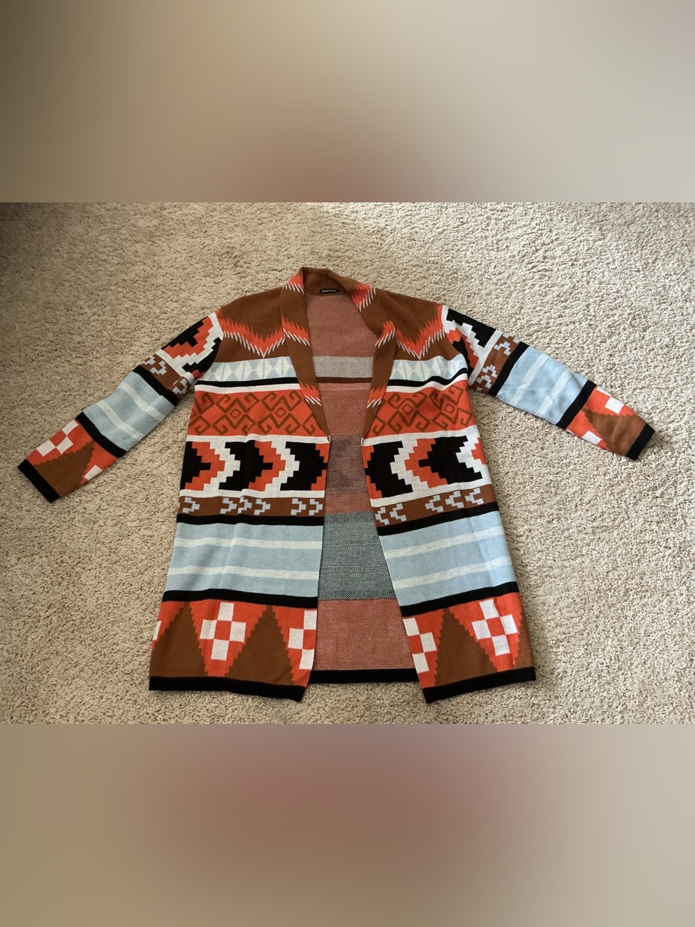 Southwestern Open Cardigan